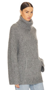 Helsa Janin Sweater in Grey