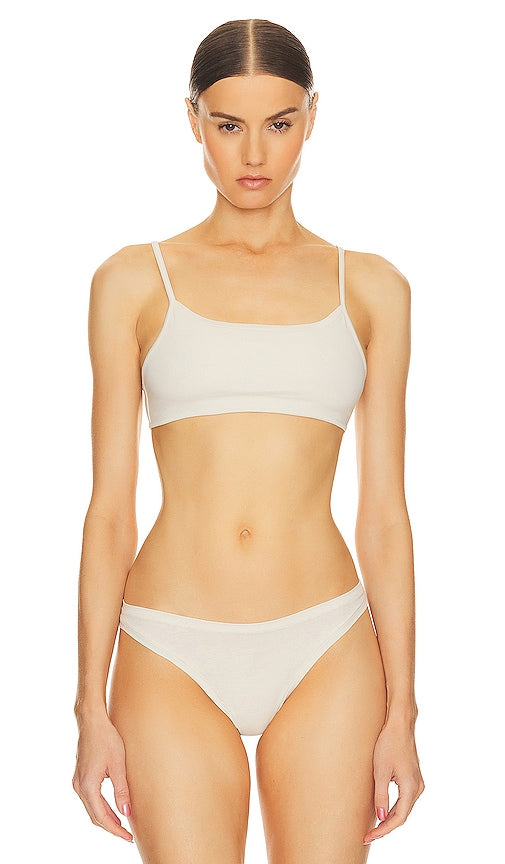 Helsa Jersey Bralette in Neutral - Brassière en jersey Helsa en neutre - 中性色 Helsa 平纹针织休闲文胸 - Helsa Jersey-Bralette in Neutral - Helsa Jersey 브라렛 - Bralette in jersey Helsa in colore neutro