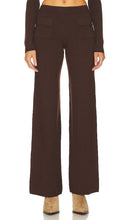 Helsa Lesa Pant in Chocolate - Pantalon Helsa Lesa en chocolat - Helsa Lesa 巧克力长裤 - Helsa Lesa Hose in Schokolade - HELSA LESA 팬츠 - Pantaloni Helsa Lesa color cioccolato