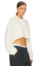 Helsa Rayssa Cable Cardigan in Ivory