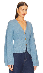Helsa Sanna Cardigan in Blue