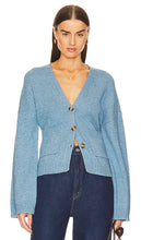 Helsa Sanna Cardigan in Blue - Cardigan Helsa Sanna en bleu - Helsa Sanna 蓝色开衫 - Helsa Sanna Strickjacke in Blau - Helsa Sanna 가디건 블루 색상 - Cardigan Helsa Sanna in blu