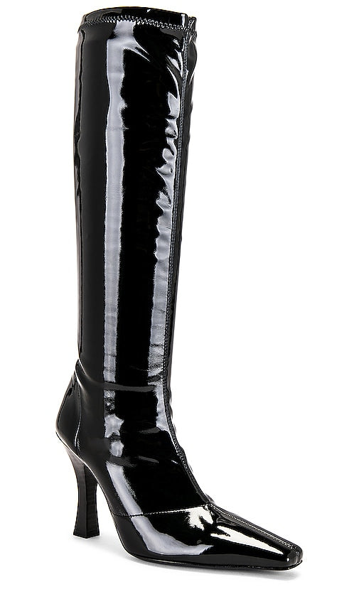 Helsa Snipped Toe Boot in Black