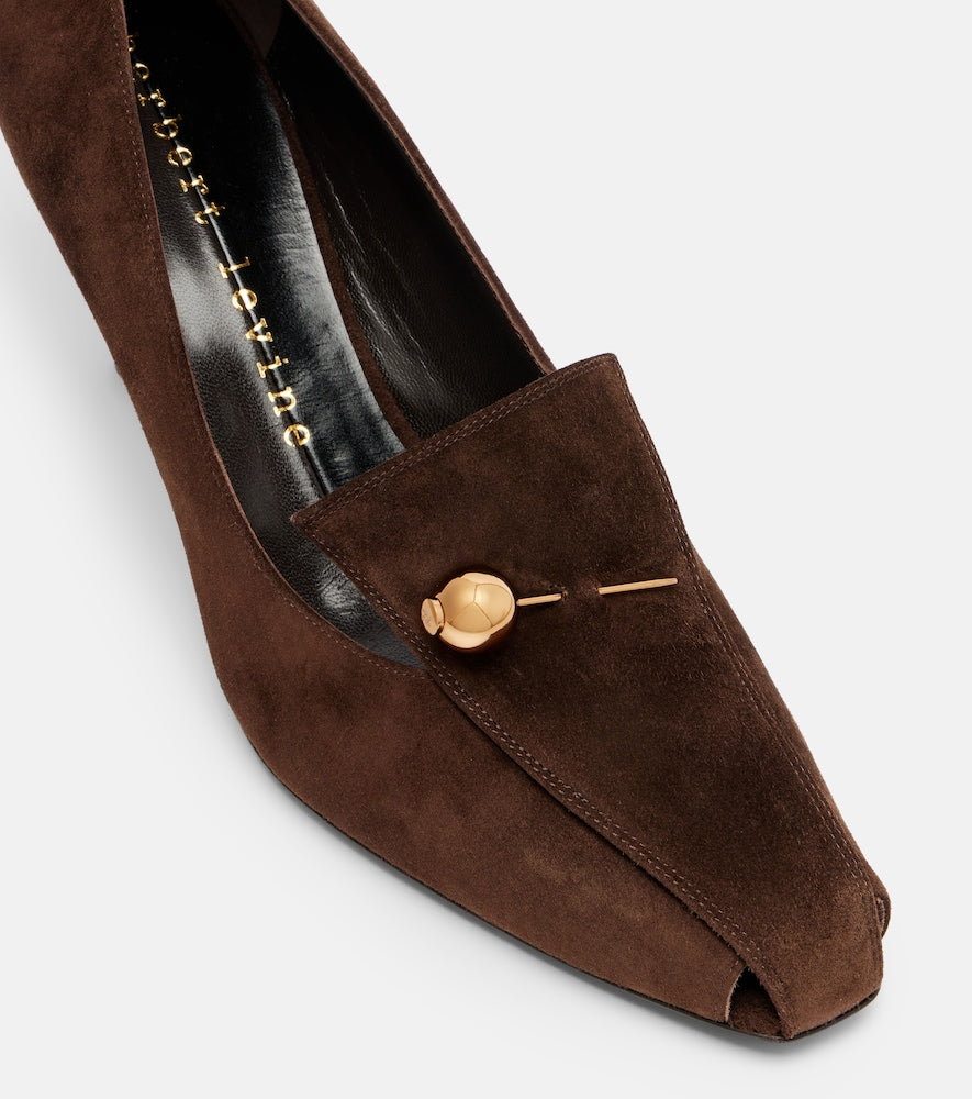 Herbert Levine Aperitif suede pumps