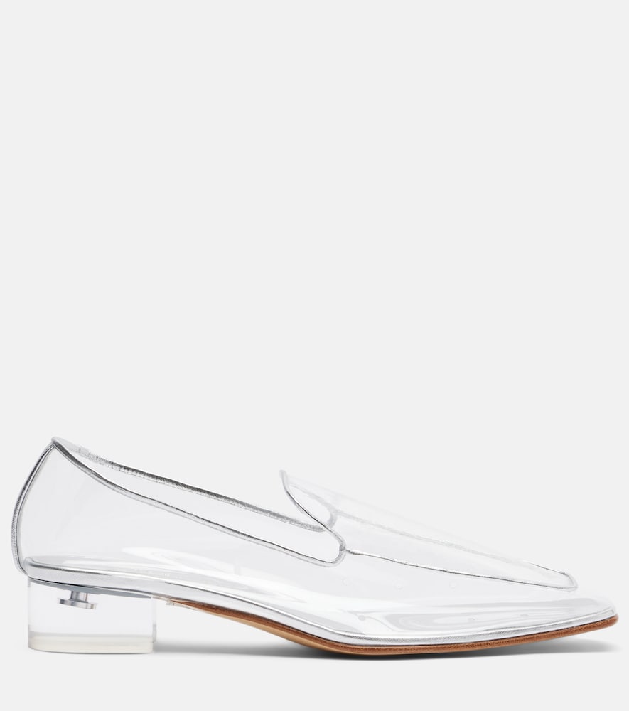 Herbert Levine Clear The Air 30 PVC loafer pumps