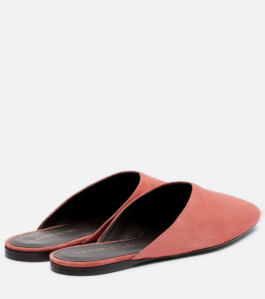 Herbert Levine Homebody suede mules