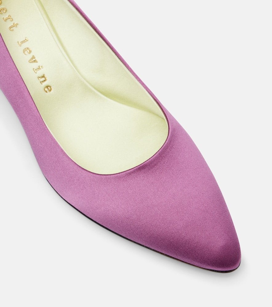 Herbert Levine Pump Du Jour satin pumps