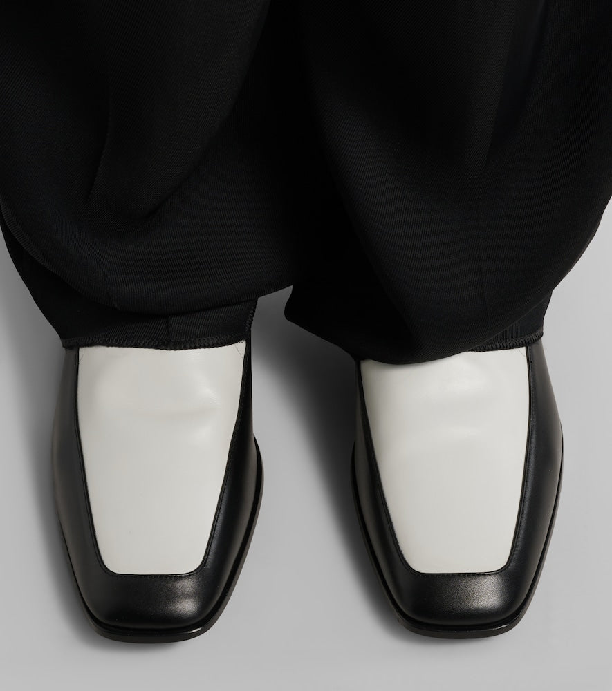 Herbert Levine Real Deal leather loafers