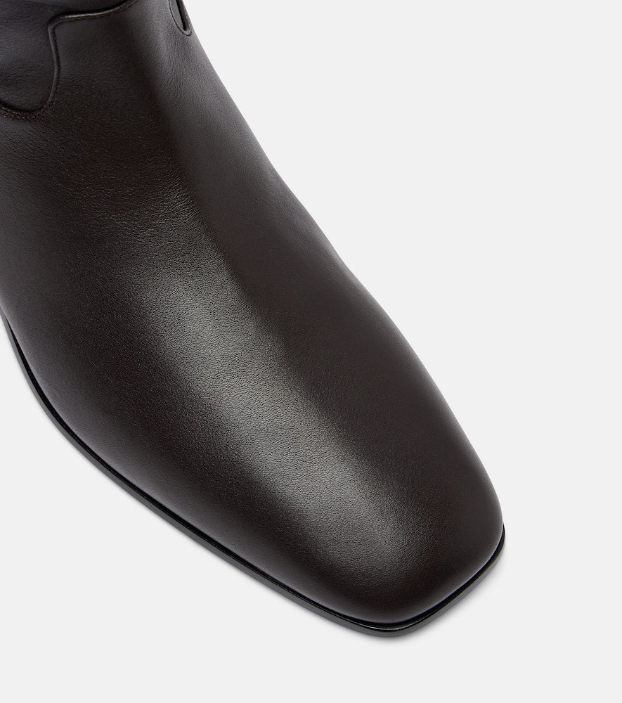 Herbert Levine Rein It In leather knee-high boots