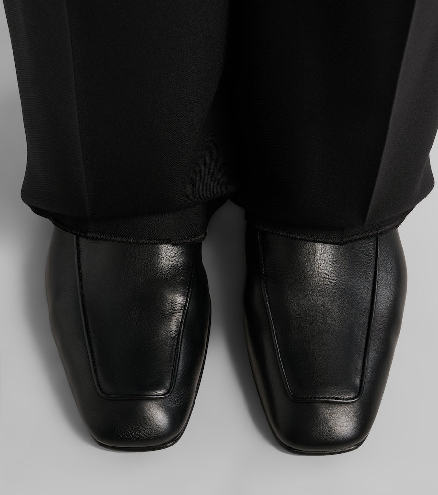 Herbert Levine Shadow Ban leather ankle boots