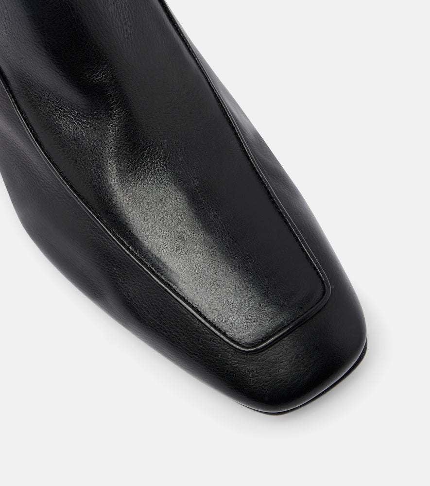 Herbert Levine Shadow Ban leather ankle boots