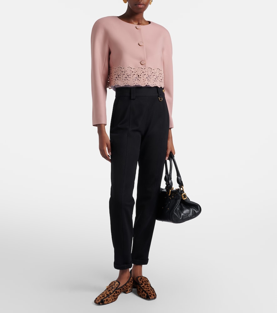 Herbert Levine Showtime calf hair loafer pumps