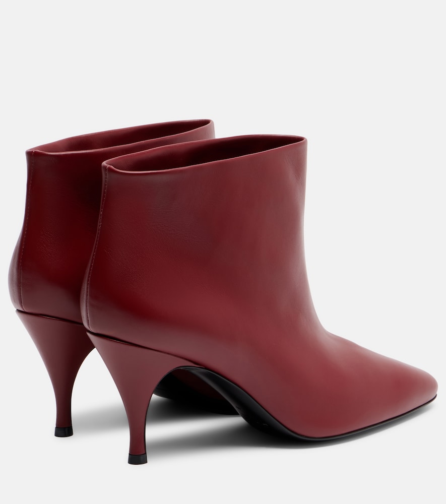 Herbert Levine Silhouette 80 leather ankle boots