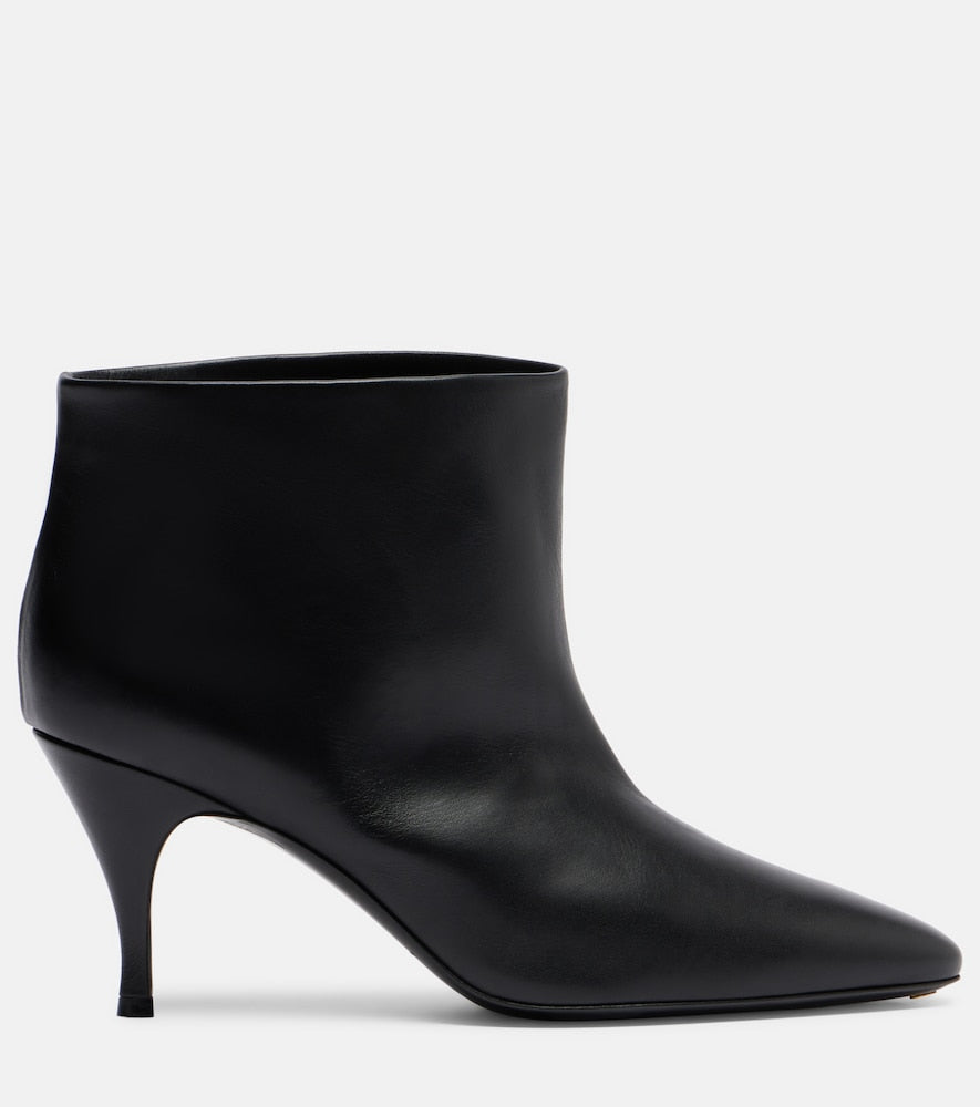 Herbert Levine Silhouette 80 leather ankle boots