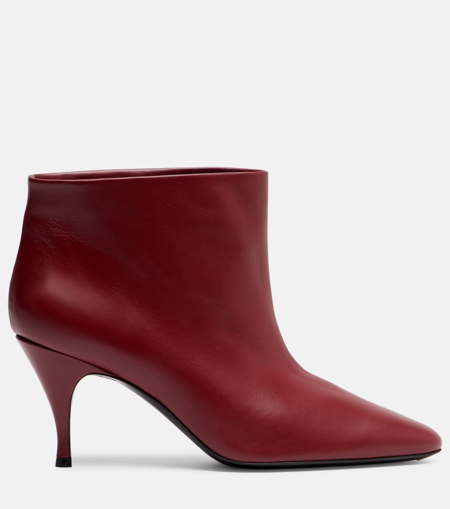 Herbert Levine Silhouette 80 leather ankle boots