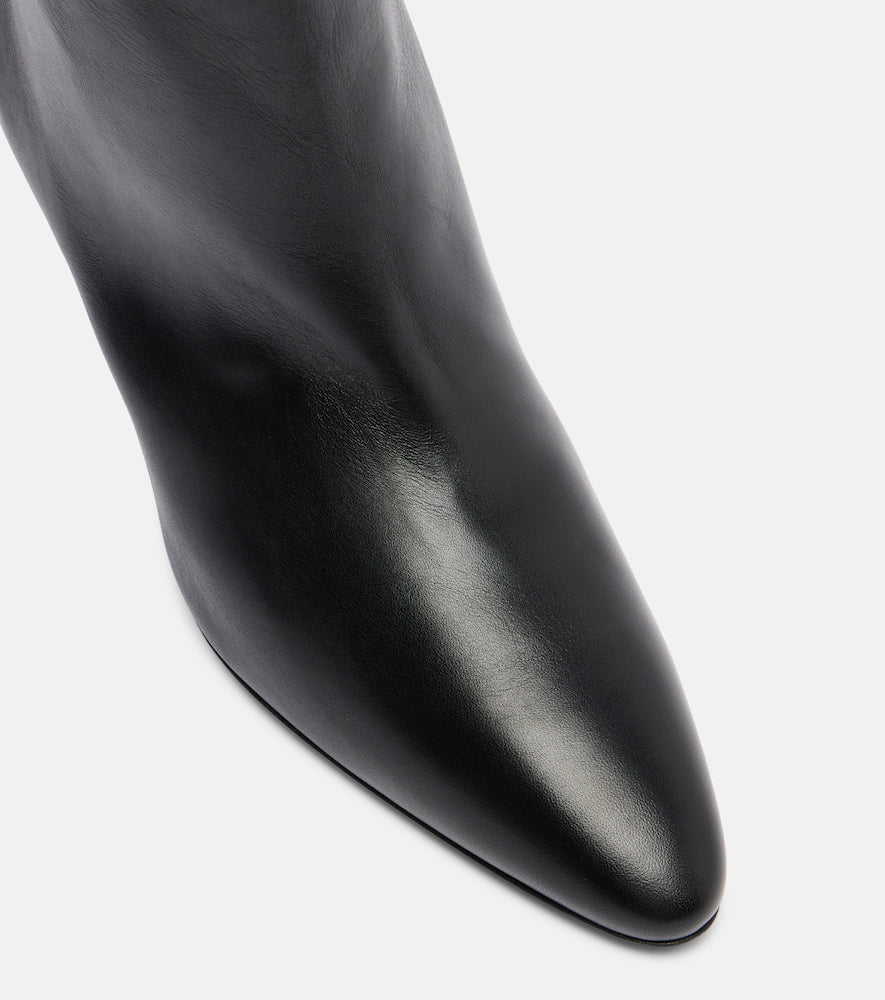 Herbert Levine Silhouette 80 leather ankle boots