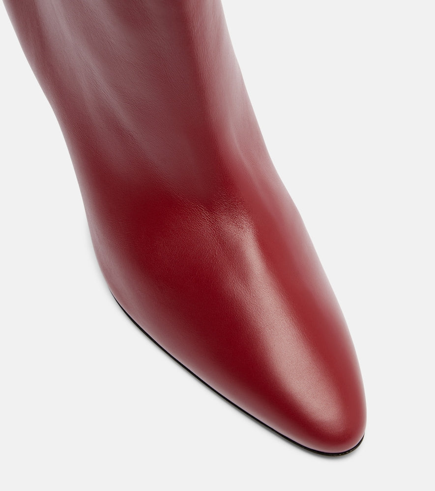 Herbert Levine Silhouette 80 leather ankle boots