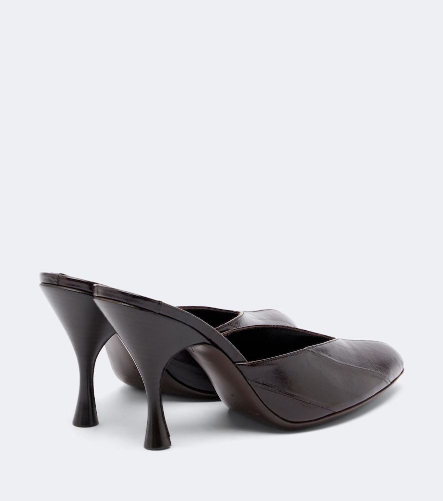 Herbert Levine Sitting Pretty leather mules