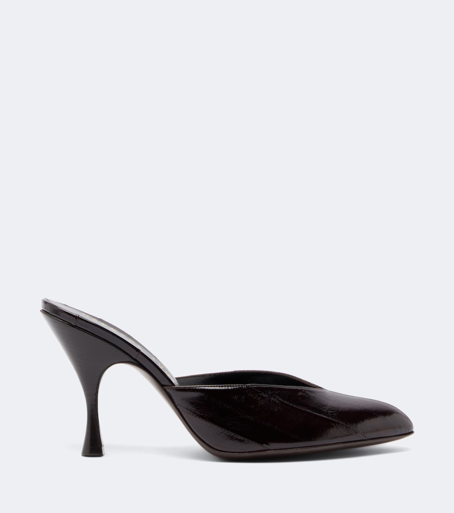 Herbert Levine Sitting Pretty leather mules