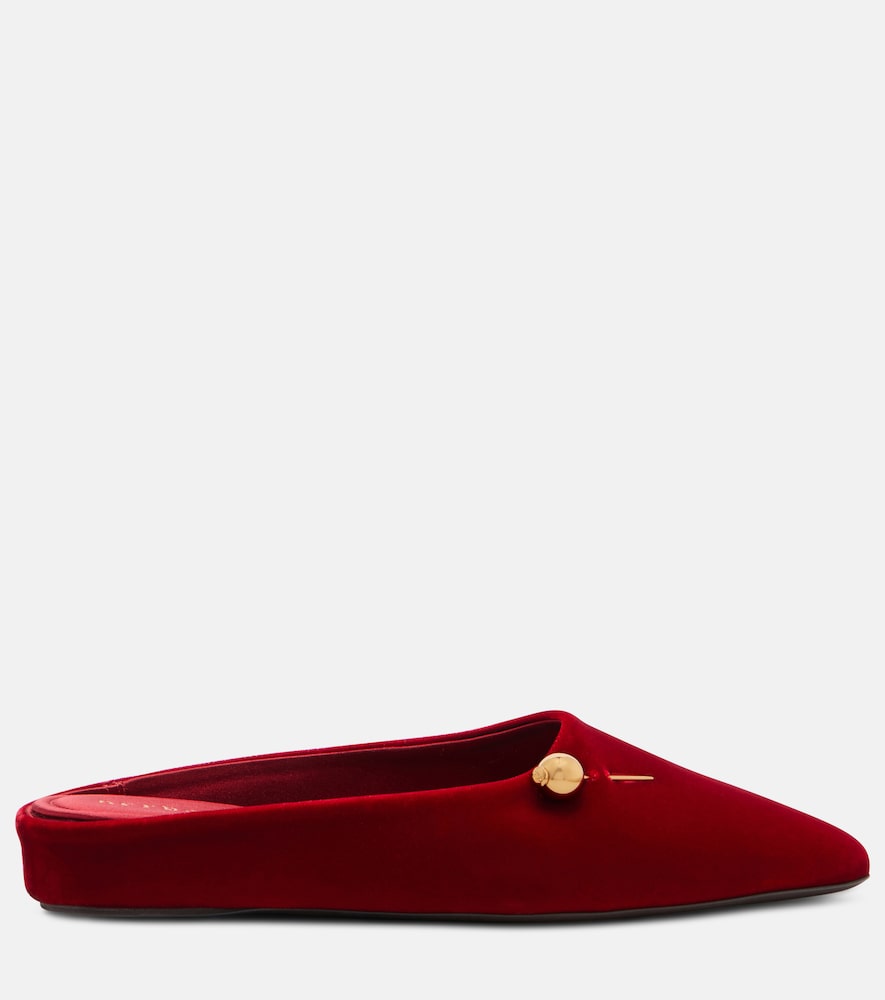 Herbert Levine Sleep On It velvet mules