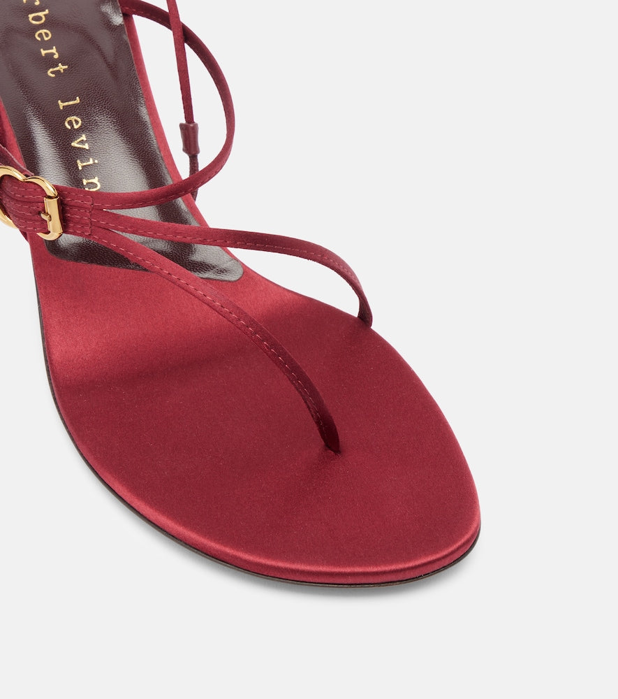 Herbert Levine Starry Eyed 55 satin sandals