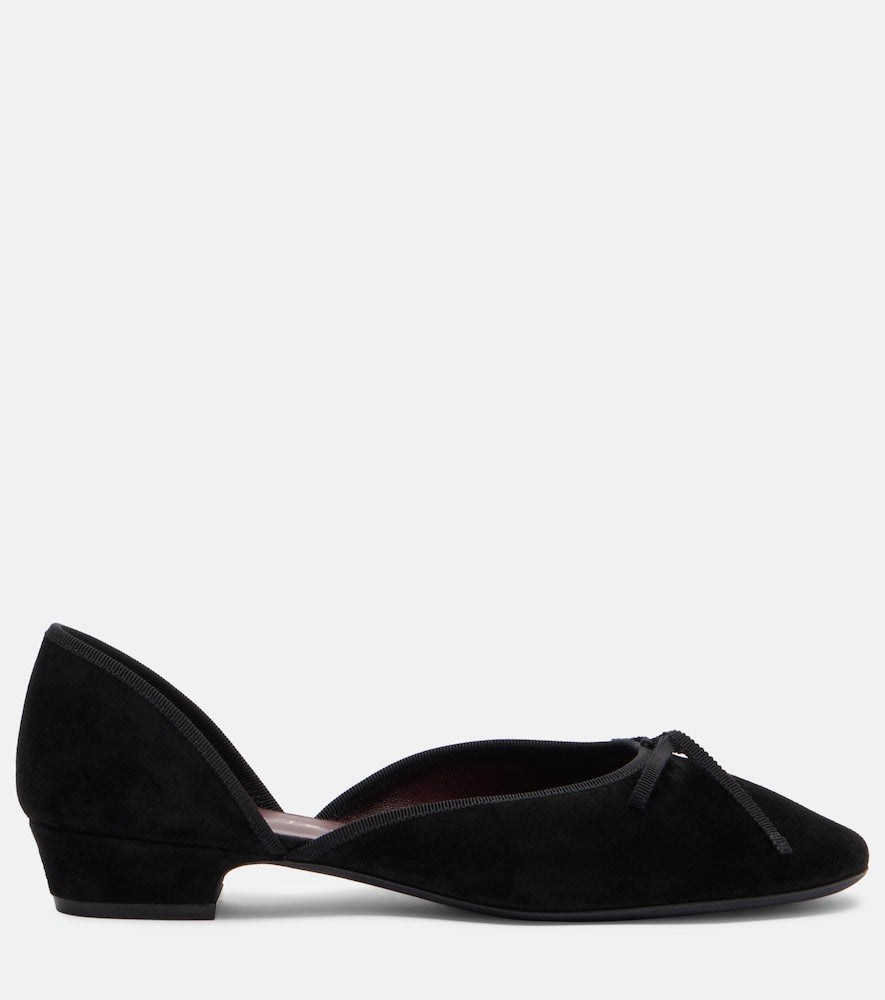Black Herbert Levine 24/7 suede ballet flats - Ballerina Flats