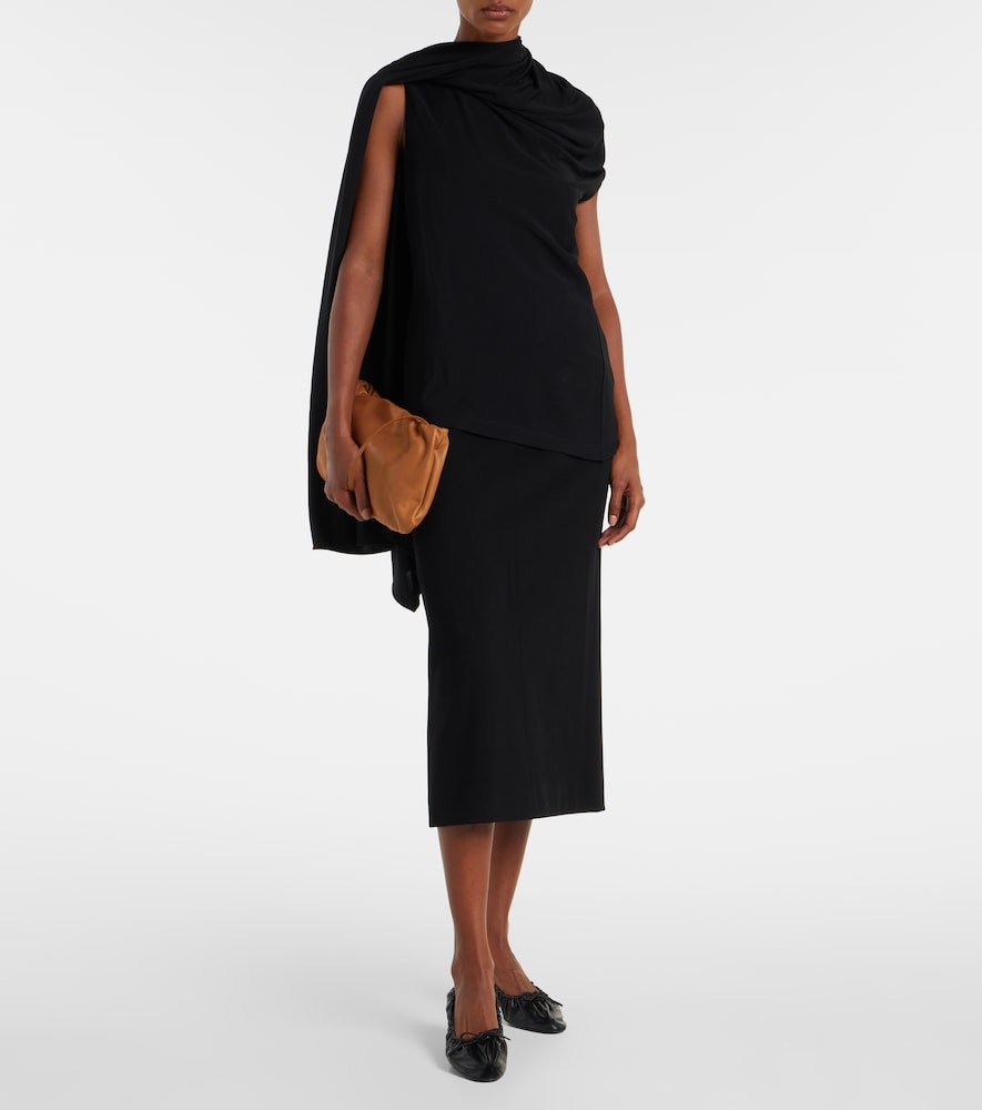 Herbert Levine Gather Around leather pumps in Black - Mid Heel Pumps