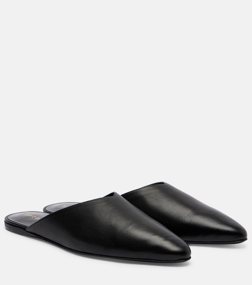 Black Herbert Levine Homebody leather mules - Mules