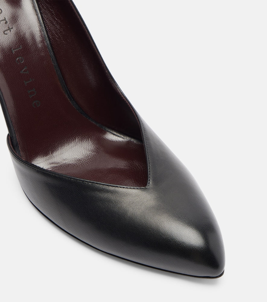 Herbert Levine Not Half Bad leather pumps (Black) - High-Heel Pumps