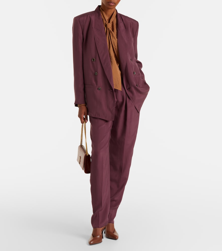 Brown Herbert Levine Sitting Pretty leather mules - High-Heel Pumps