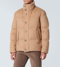 Herno Camel hair down jacket