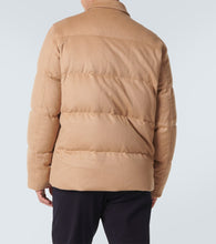 Herno Camel hair down jacket