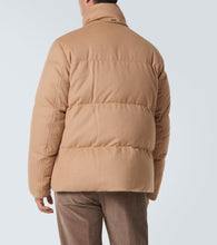 Herno Camel hair down jacket