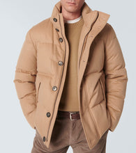 Herno Camel hair down jacket