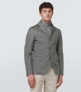 Herno Layered cashmere blazer