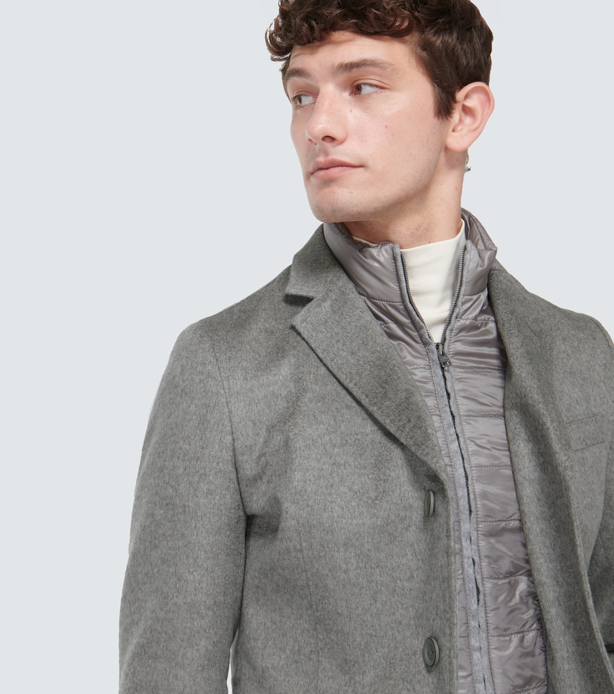 Herno Layered cashmere blazer