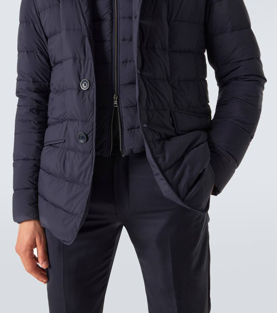 Herno Layered down-paneled jacket