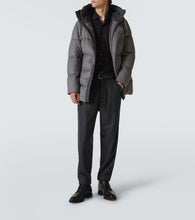 Herno Silk and cashmere down coat