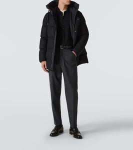 Herno Silk and cashmere down coat