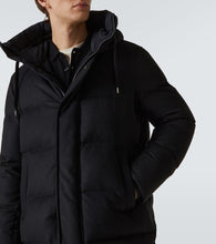 Herno Silk and cashmere down coat