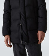 Herno Silk and cashmere down coat