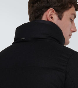Herno Silk and cashmere down jacket