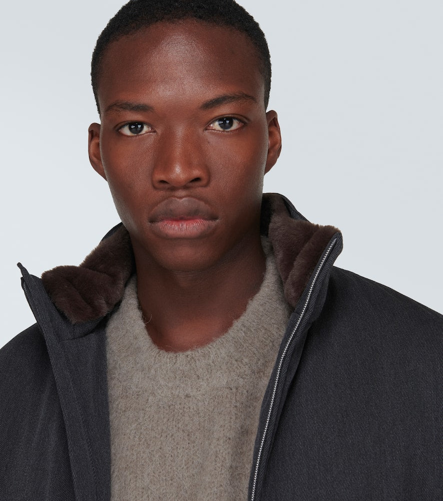 Herno Wool bomber jacket