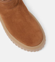 Hogan Balu suede platform ankle boots