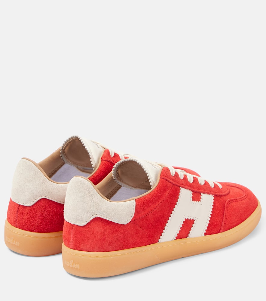 Hogan Cool leather and suede sneakers