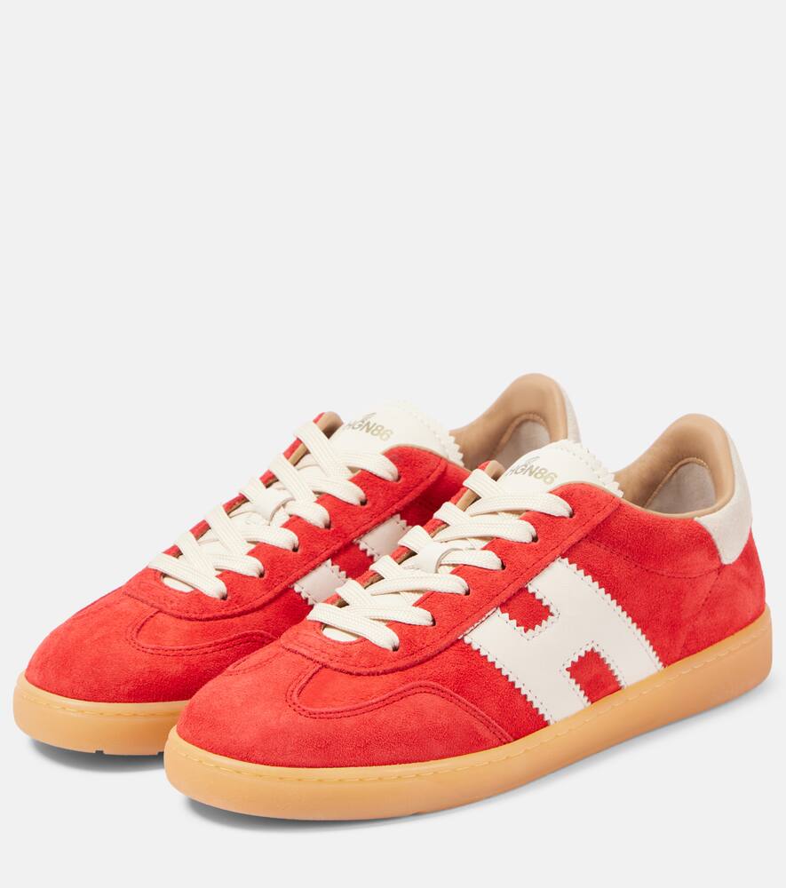Hogan Cool leather and suede sneakers