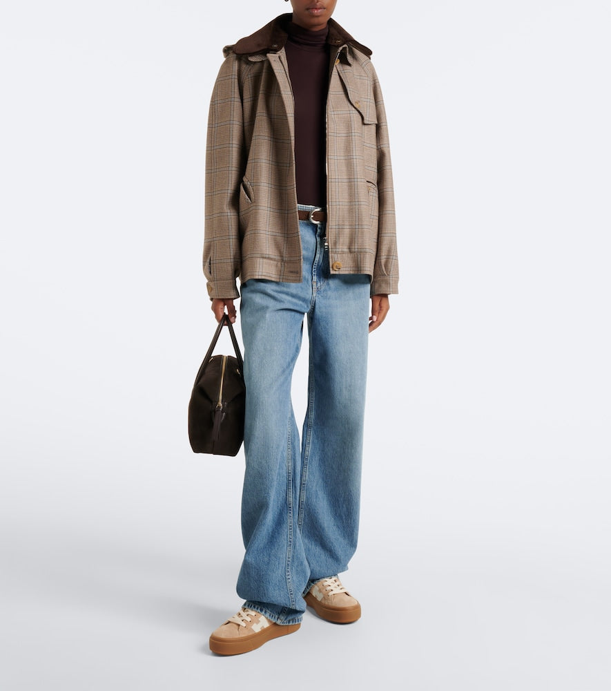 Hogan Crosswind suede platform sneakers