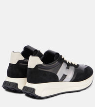 Hogan H Patch suede sneakers
