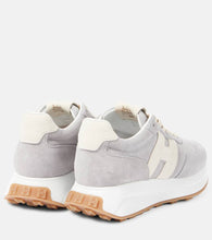 Hogan H Patch suede sneakers