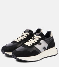 Hogan H Patch suede sneakers